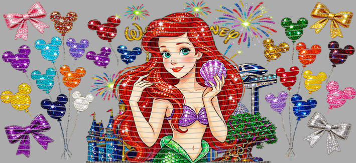 16oz Disney style-D-3504